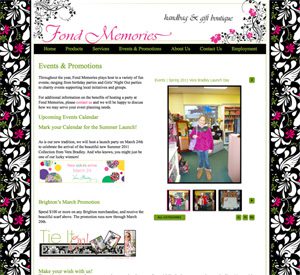Fond Memories Website 2015