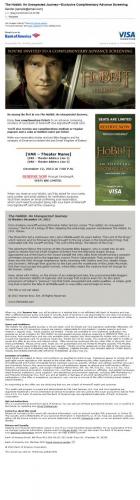 Hobbit Visa Signature Email