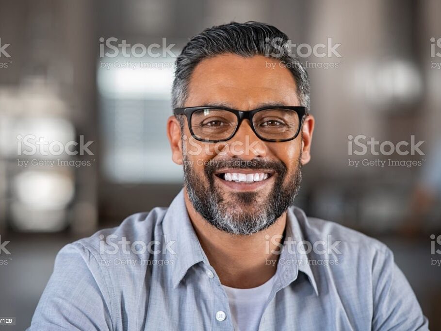 Man with Some Grey Hair